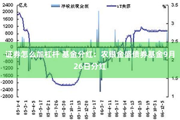 证券怎么加杠杆 基金分红：农银金盛债券基金9月26日分红