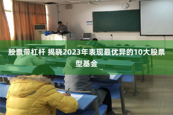 股票带杠杆 揭晓2023年表现最优异的10大股票型基金