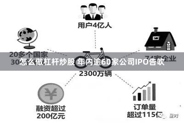 怎么做杠杆炒股 年内逾60家公司IPO告吹